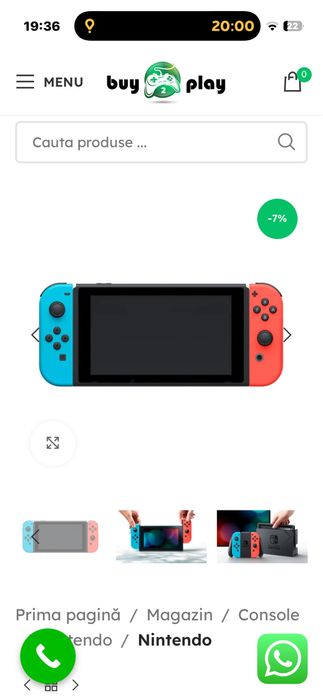 Vand nitendo switch putin folosit