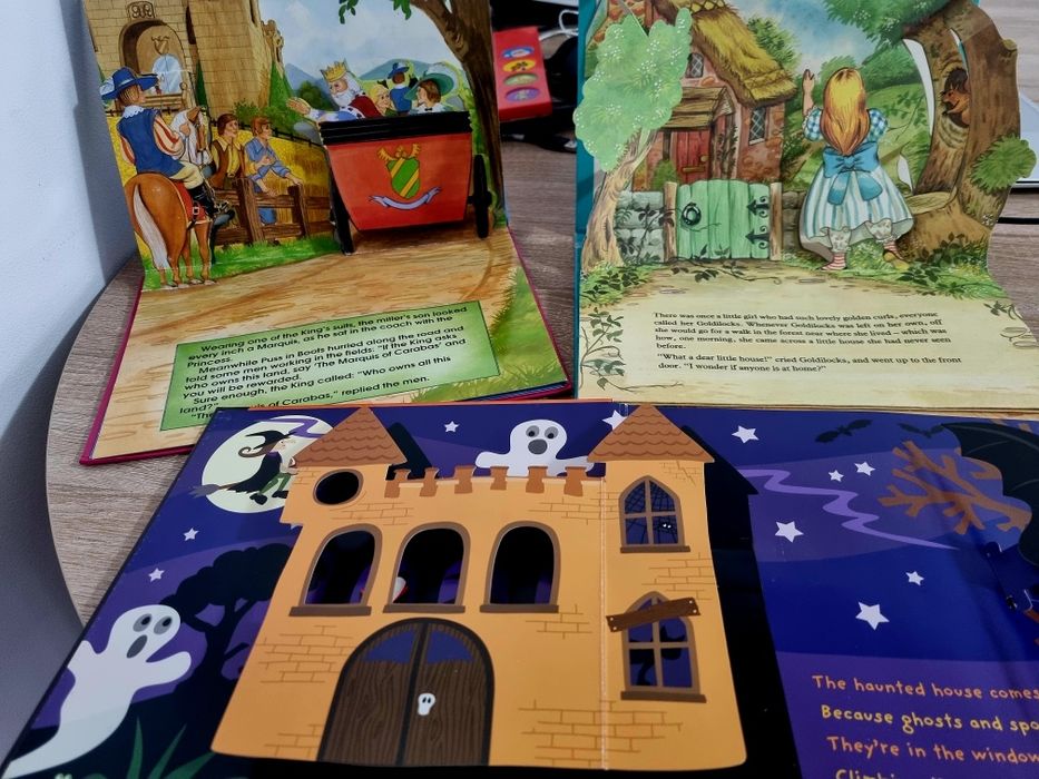 Carti copii superbe cu pop-up