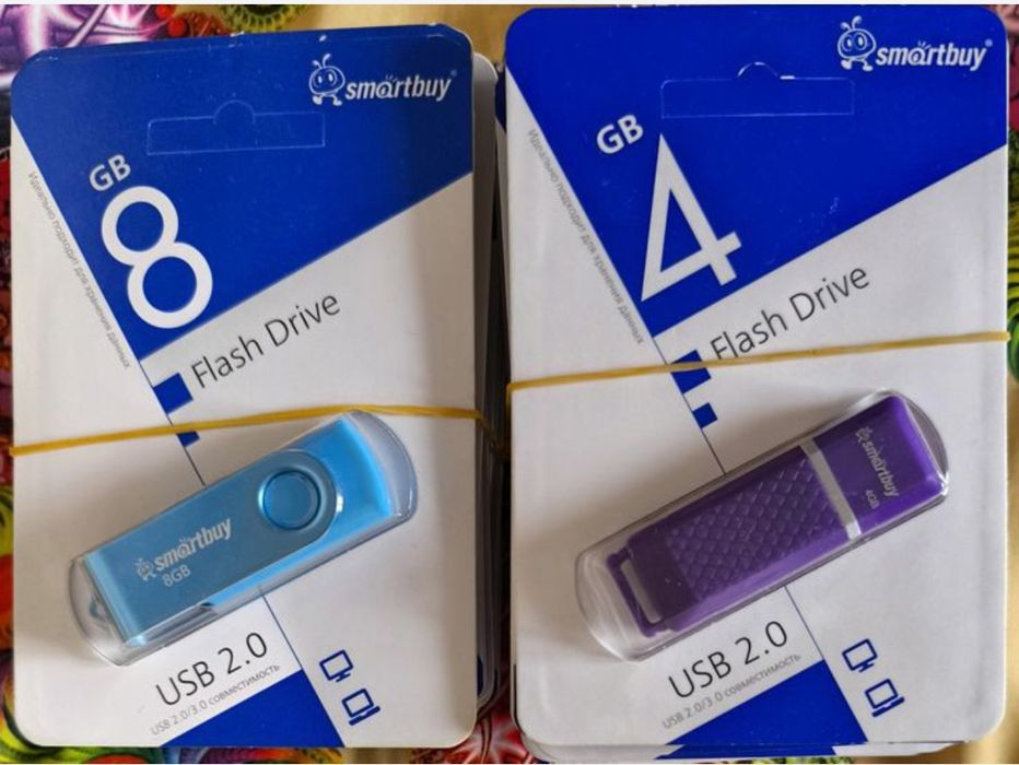 Флешки Smartbuy, Starmax 1, 2, 4, 8, 16 гб