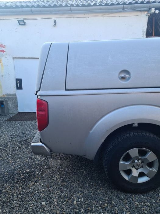 Hardtop Nissan Navara D40 2006 - 2010 SUV 2 Usi ARGINTIU (834) DIMENSIUNI 197X170