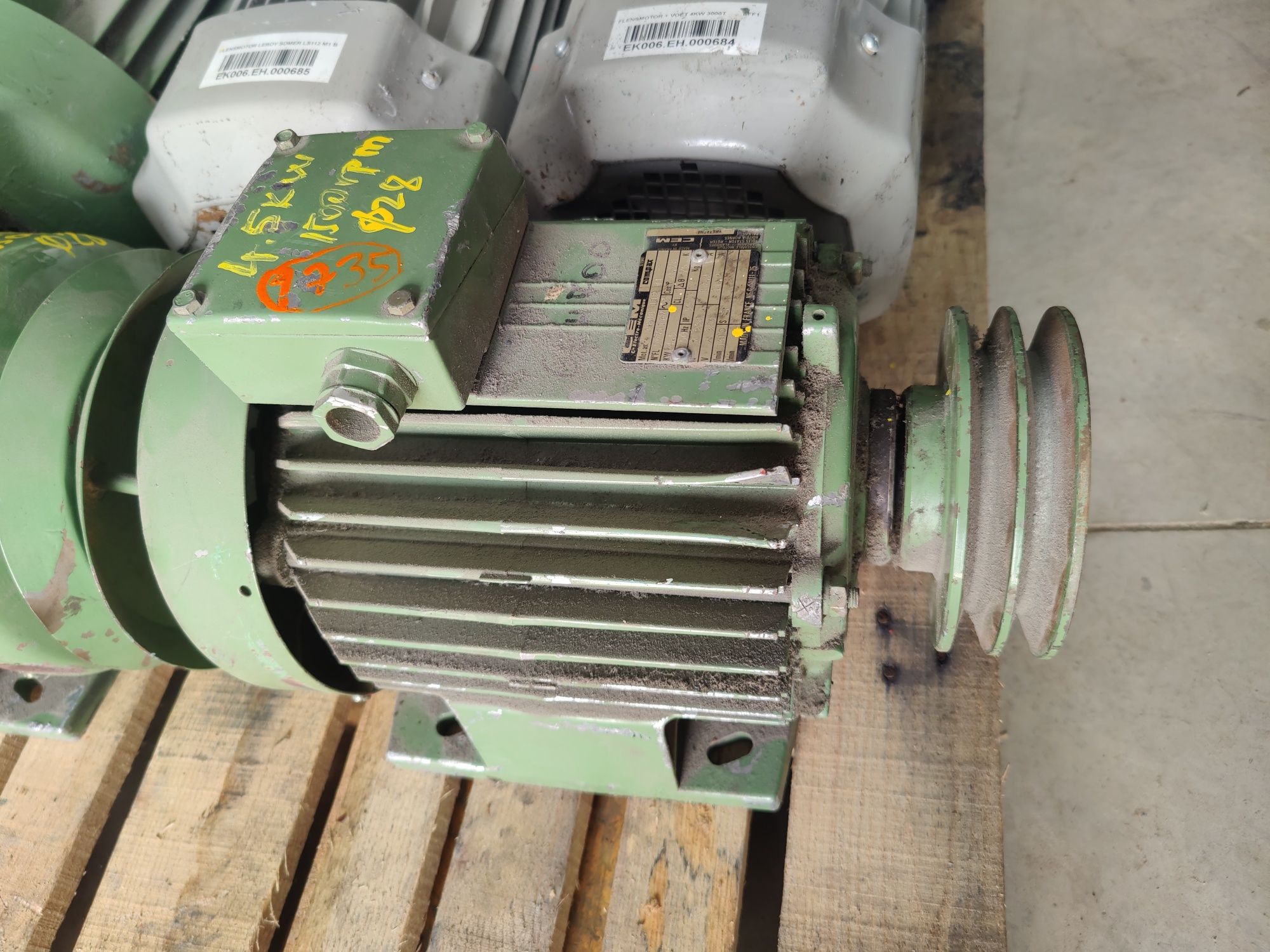 Motor electric trifazat, 4.5kW, 1500rpm, 380V