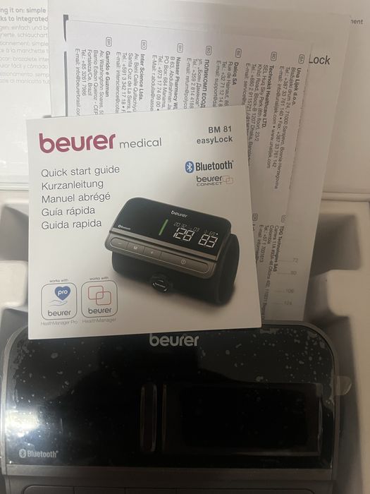 Tensiometru beurer medical BM81 easy Lock