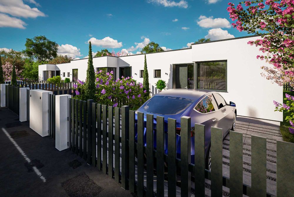 Casa de vanzare, design modern -str. Zavoaie, Bistrita