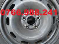 vand 4 jante de tabla pe 15" originale skoda rapid pret 500lei toate4