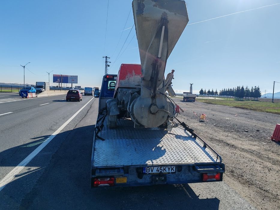 Tractări auto non-stop platforma transport dube