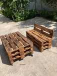 Mobilier de gradina/terasa din euro paleti