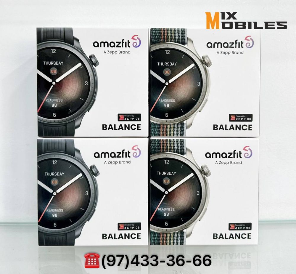 НОВЫЙ Amazfit Balance часы! Бесплатная доставка!