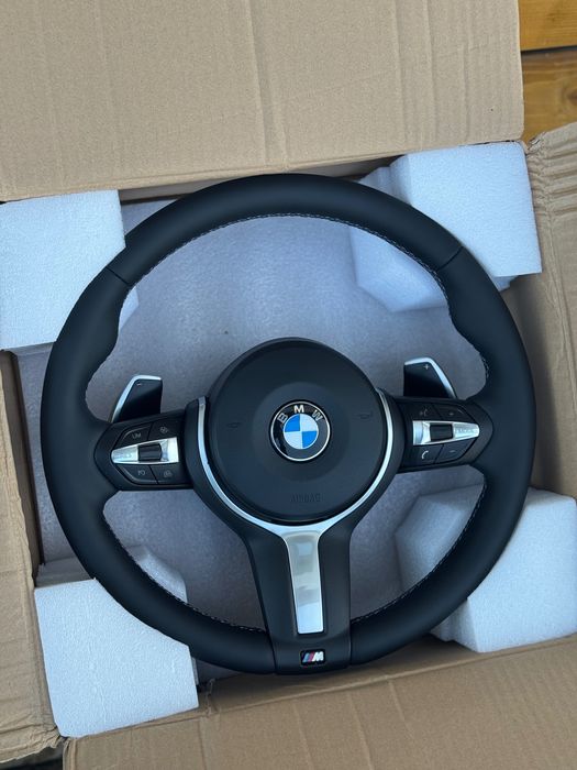 Volan BMW F10/F30 MPacket NOU~ Distronic~Vibrații ~Padele ~ Airbag