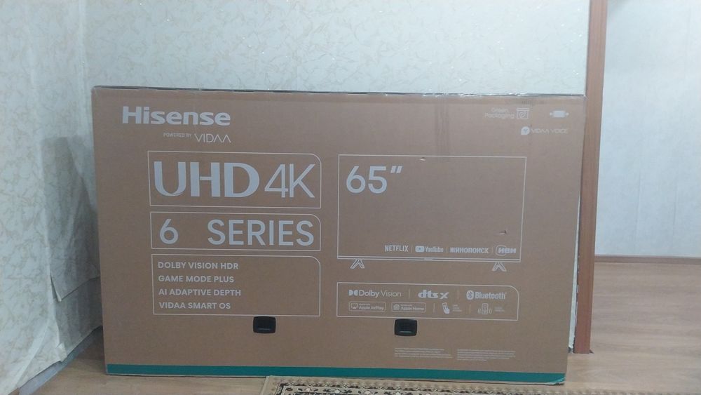 Телевизор Hisense uhd 4k' 65