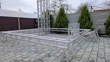 Schela aluminiu  10x10 m