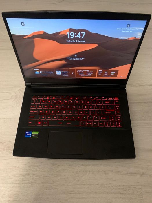 Laptop Gaming MSI Thin , RTX 4060 , I7 , Nou