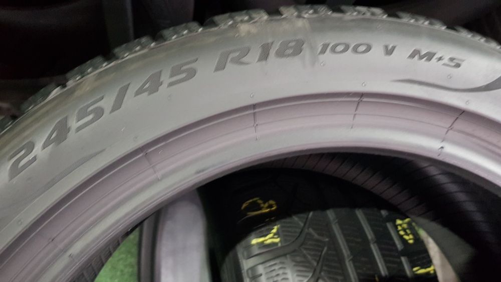 Anvelope 2x245 45 18 pirelli iarnă dot 19 mm 5.3