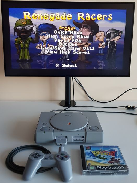 PlayStation 1 SCPH-5502 PS1 PSX конзола плейстейшън ПС1