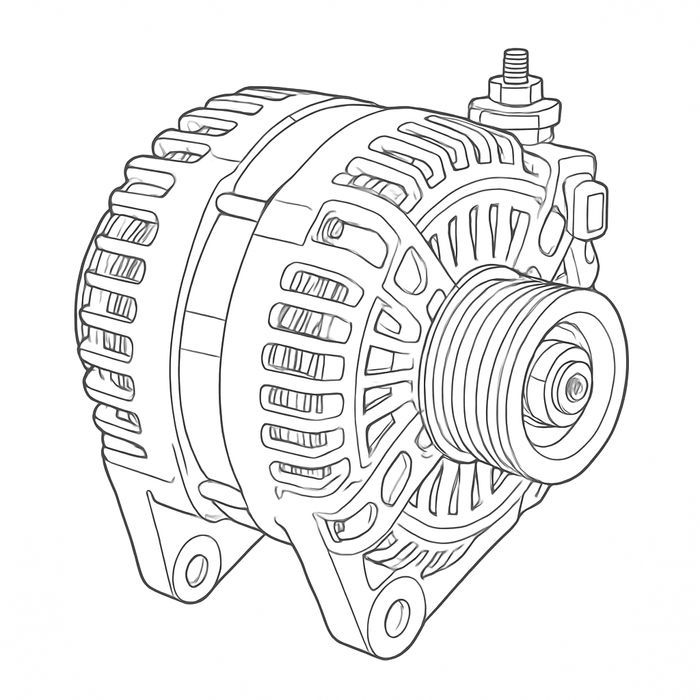 Alternator Renault Scenic 2 [Fabr 2003-2008]  8200660057 /  8200363528