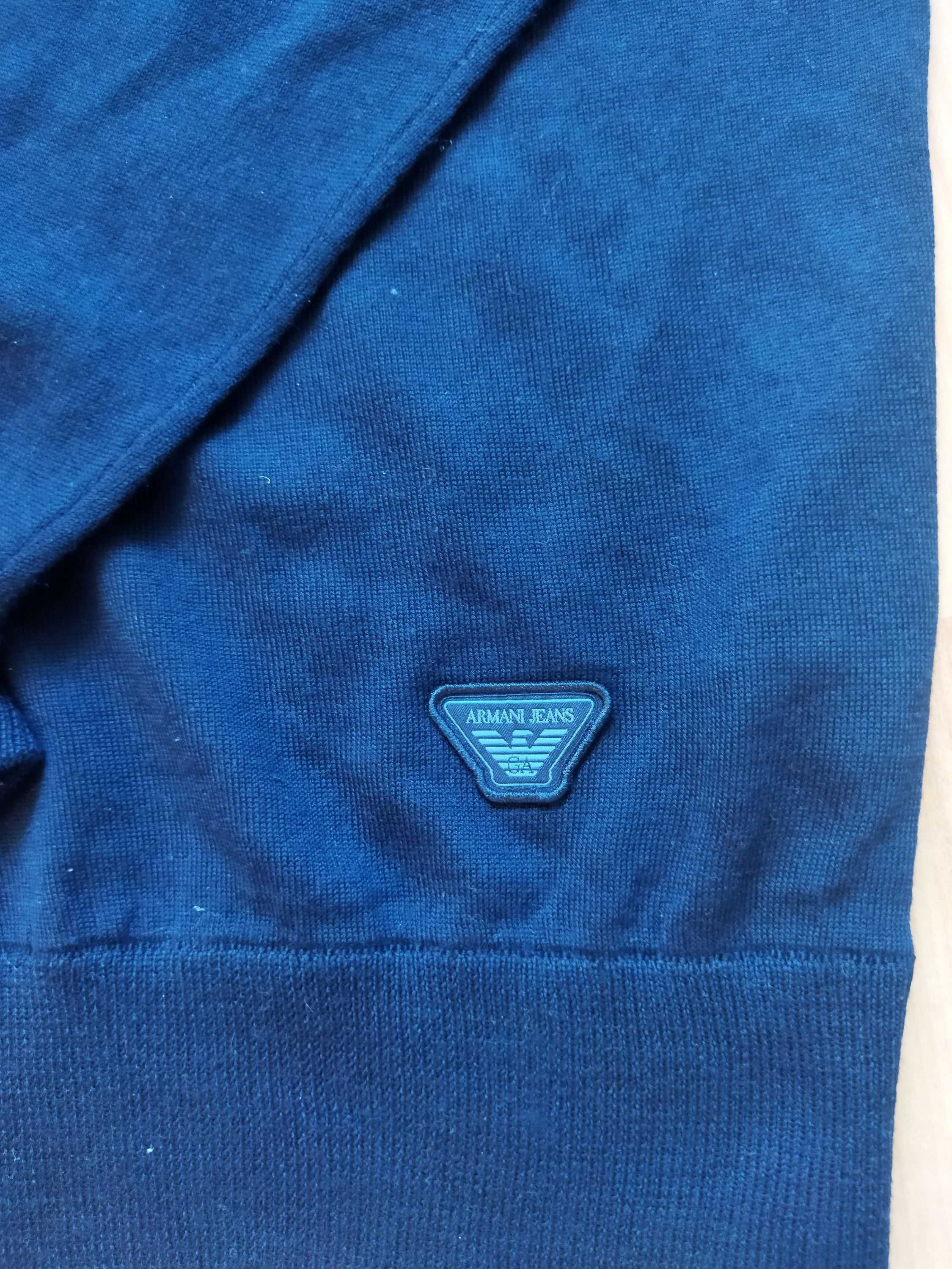 Свитер-пуловер Giorgio Armani (Италия),шерсть,оригинал,новый,р-р 46
