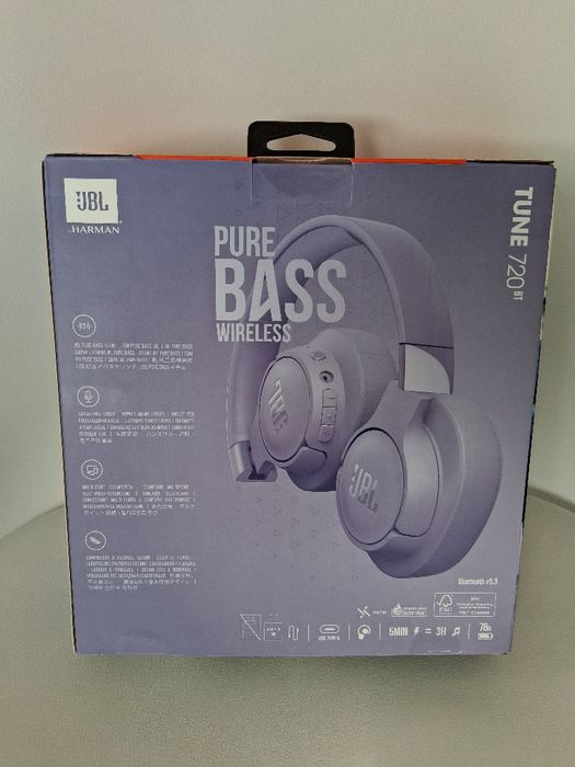 Sigilate, originale, casti on/over ear wireless JBL Tune 720 BT mov