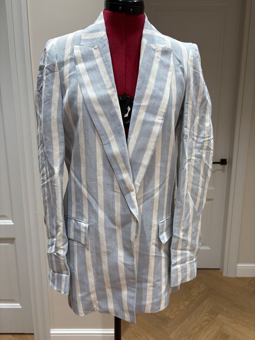 Пиджак из льна Zara