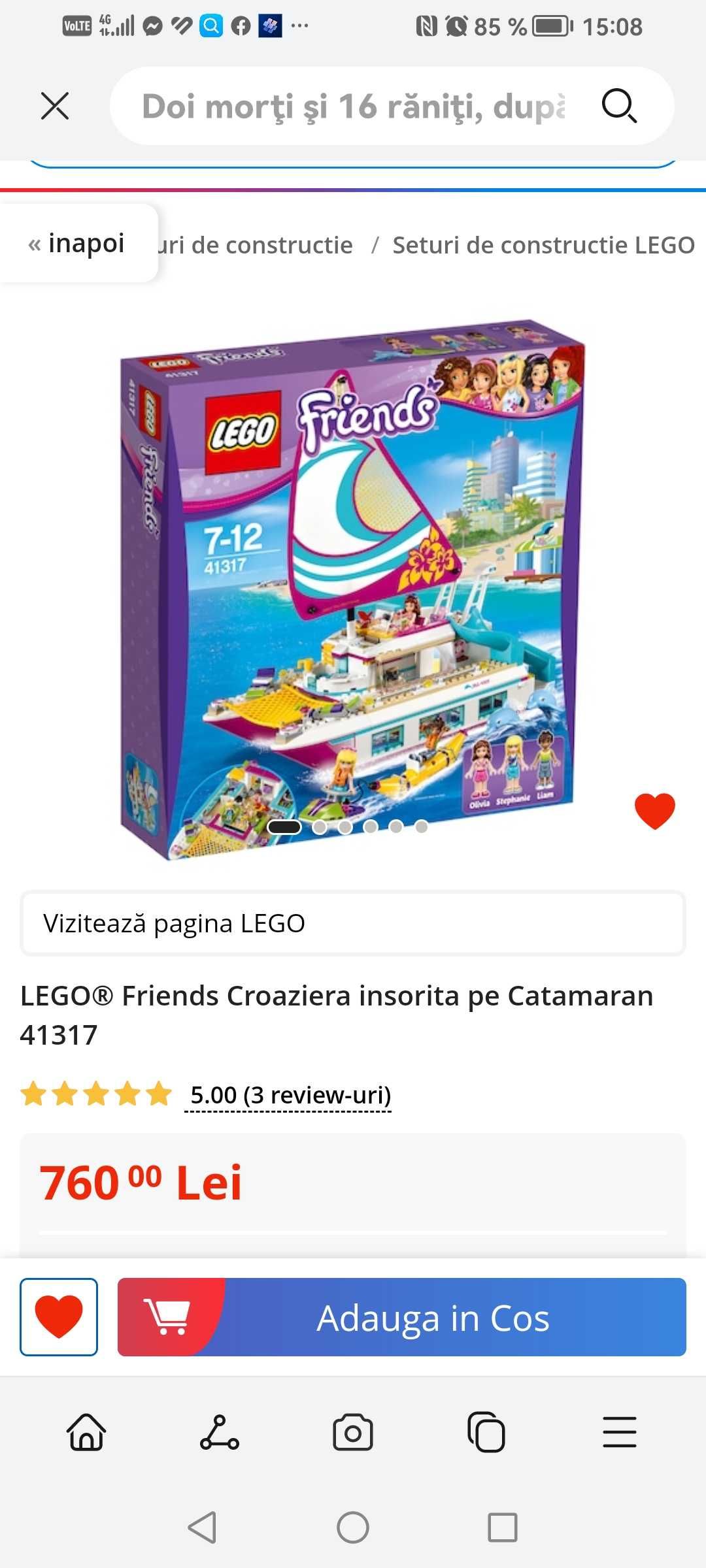 Vând lego friends  cutii originale