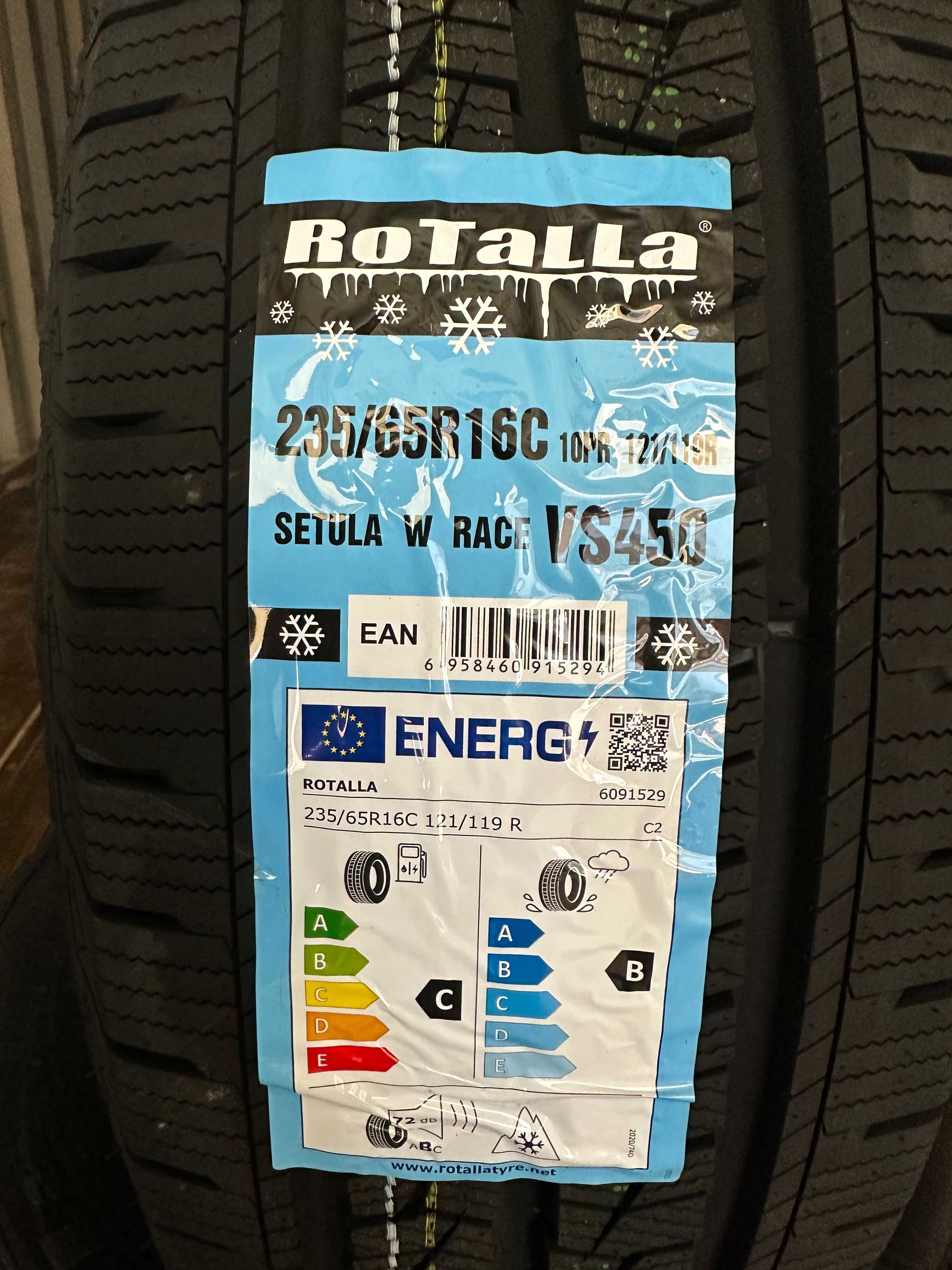 Нови Зимни Бусови Гуми Rotalla W Race 235/65R16C 121/119R НОВ DOT