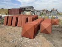 Козырьки шапки накрывочные элементы крышки шлакоблока