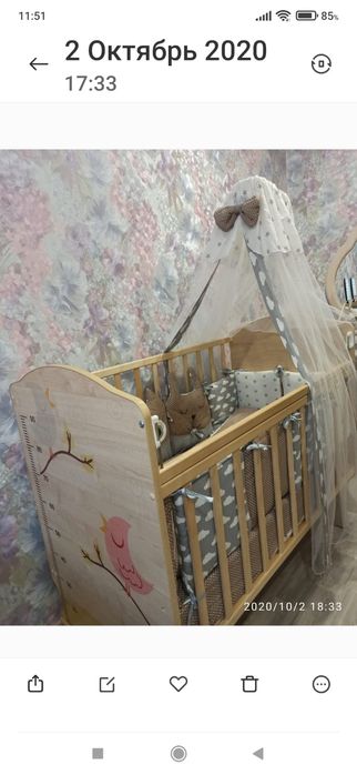 Продам детскую кроватку