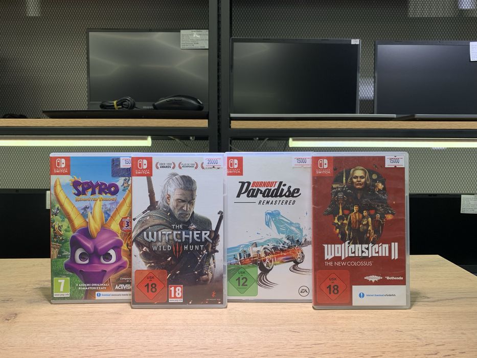 Продаются игровые карточки для Nintendo Switch, 777/A10