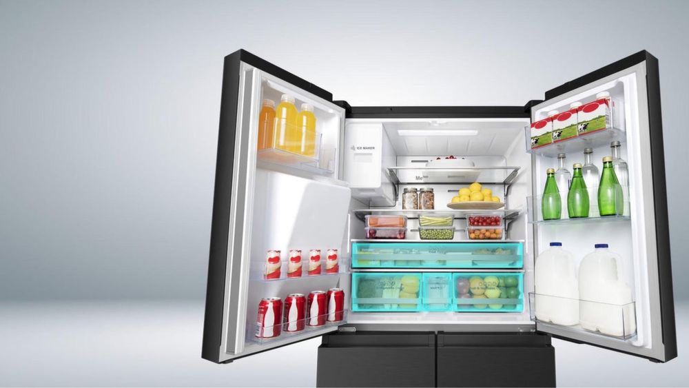 Combina frigorifica SIde by Side Hisense Multi-Door RQ760N4AFF