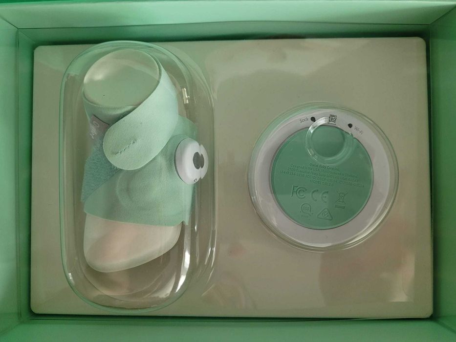 Soseta inteligenta monitorizare bebelus Owlet Smart Sock 3 Mint