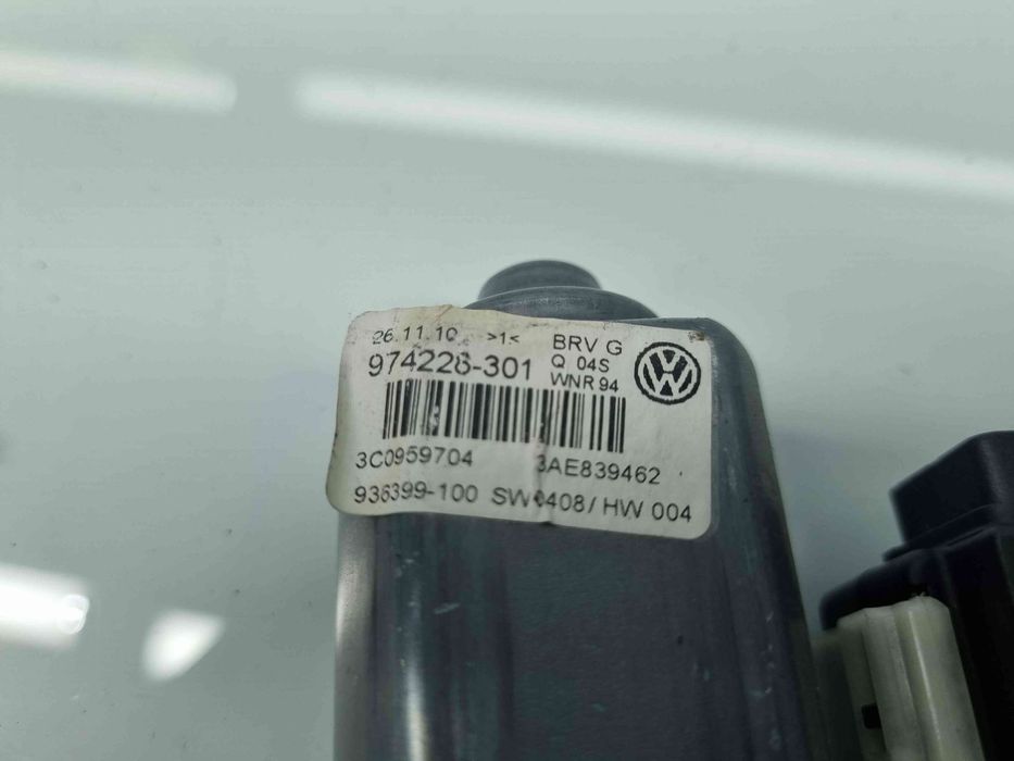 Motoras geam dreapta spate Volkswagen Passat B7 (362) [Fabr 2010-2014]