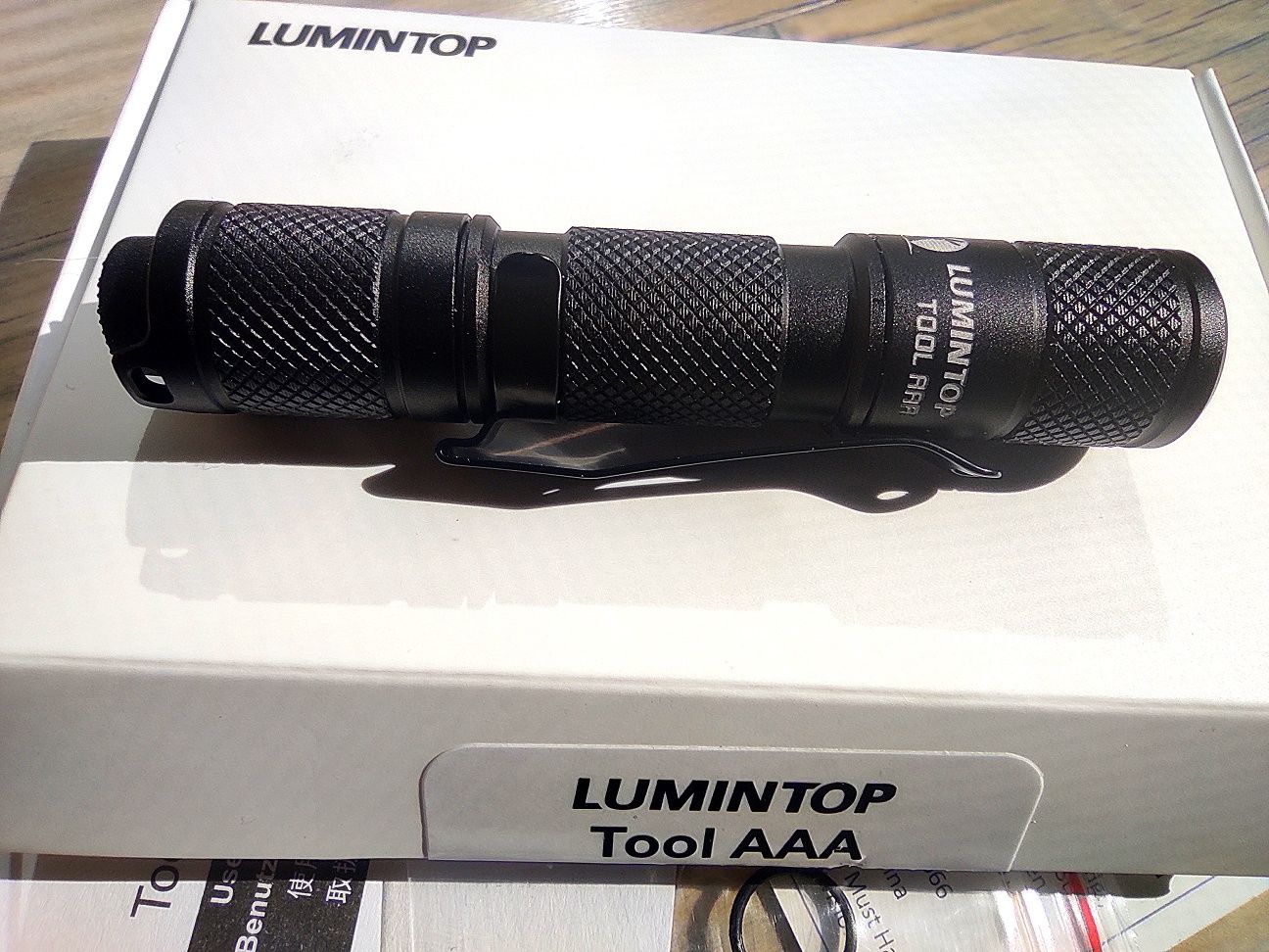 Мини фенерче Lumintop Tool AAA, 110 лумена с диод Osram LED