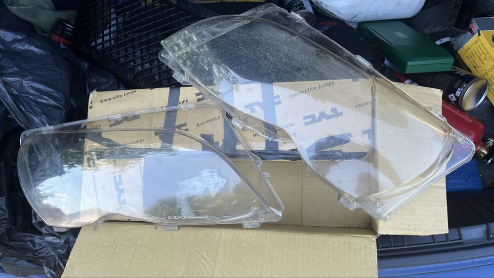 Стъкла за фарове бмв е46 фейслифт седан/комби