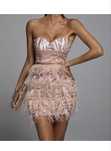 Rochie Glam Roz Bella Barnett