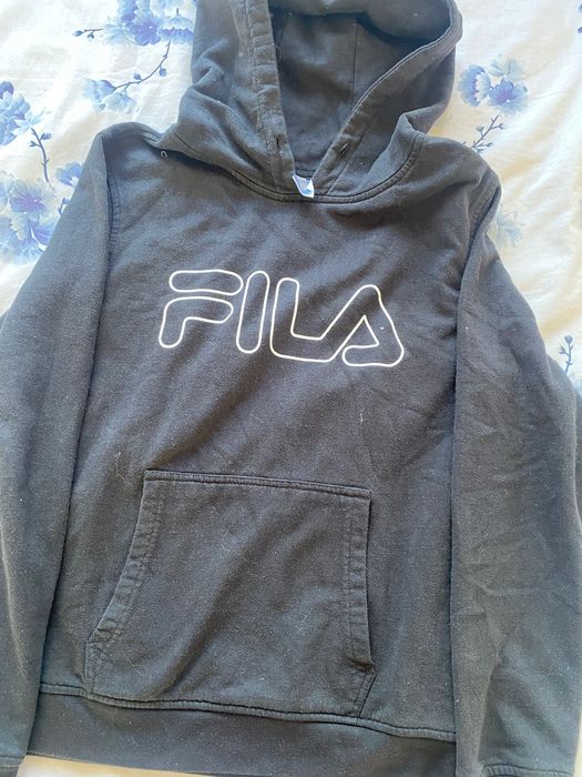 Черен суичър Fila размер L
