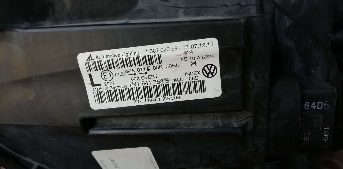 Ляв фар VW Sharan 2 (2010-2024)