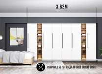 Dressing 3.62m / Dulap Dormitor Timea - Transport Gratuit in 4-10 zile