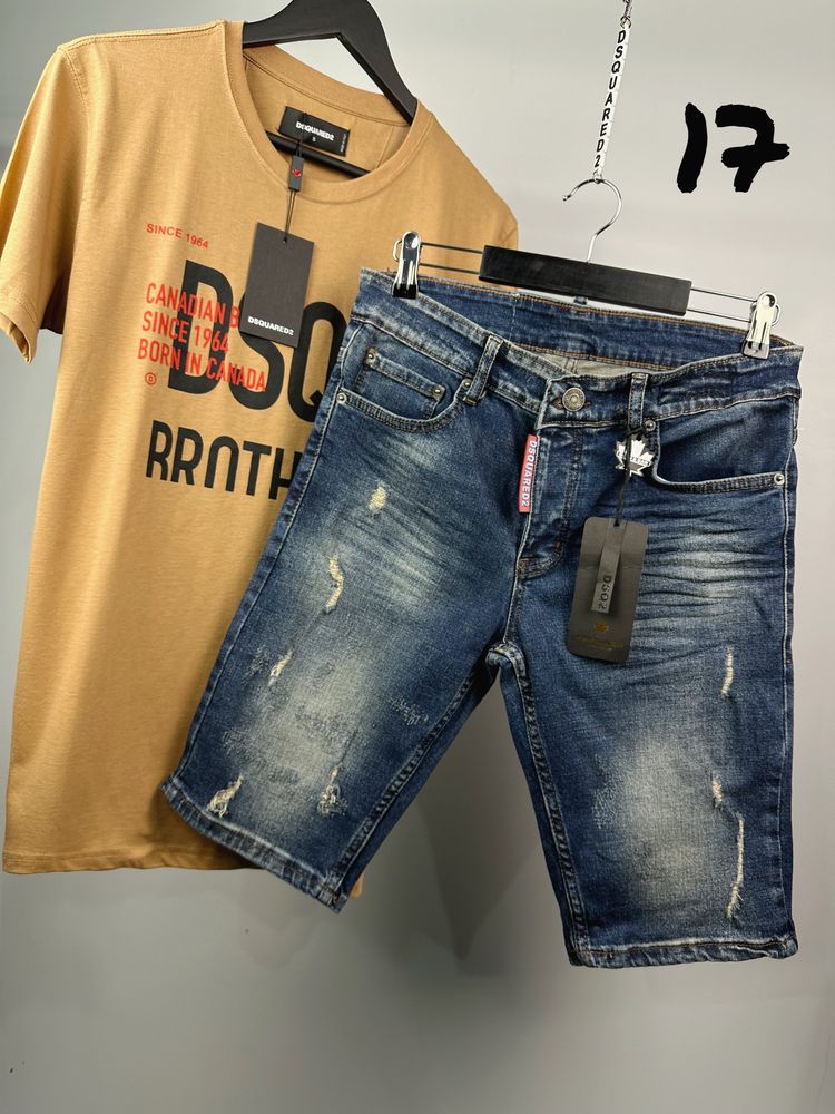 Dsquared мъжки къси дънки 6 модела