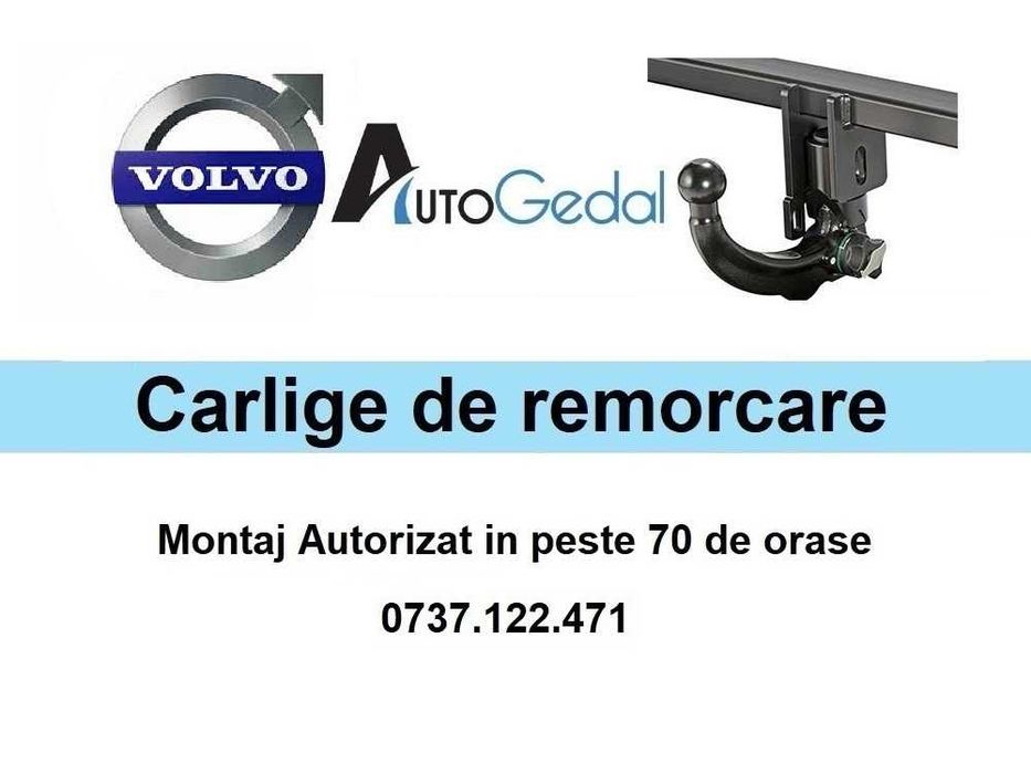 Carlig Remorcare VOLVO XC40 - Omologat RAR si EU - 5 ani Garantie