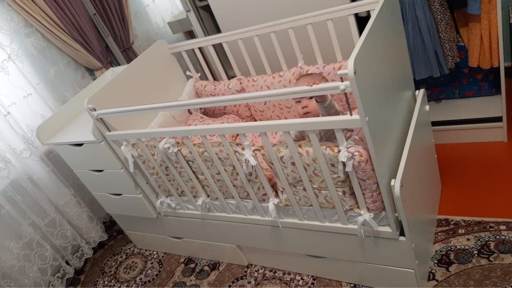 Балалар бесігі (трансформер) сатылады — өте жақсы күйде