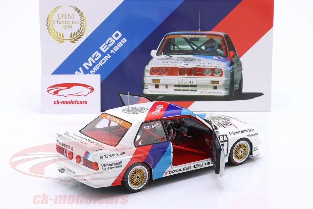 BMW 1:18 модели BMW E30 M3 DTM OTTO Solido