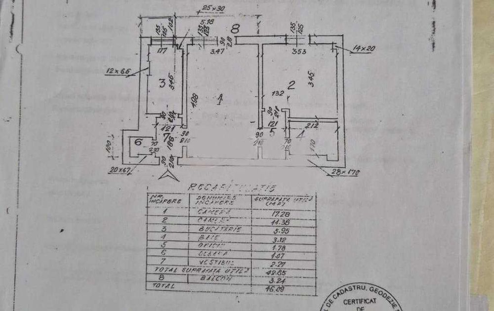 Apartament 2 camere Piata Victoriei