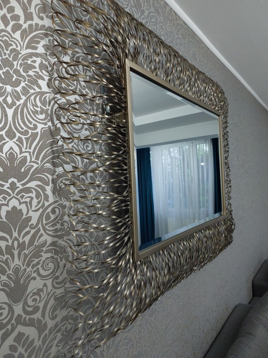 Oglinda decorativa aurie 103 x 135 cm