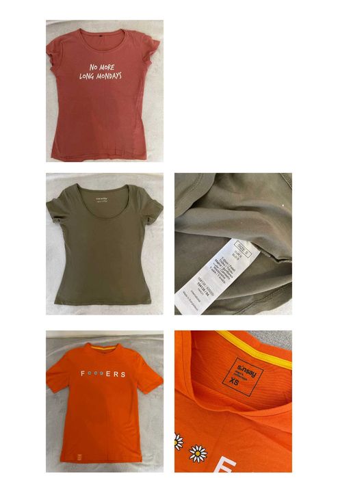 Lot de tricouri dama