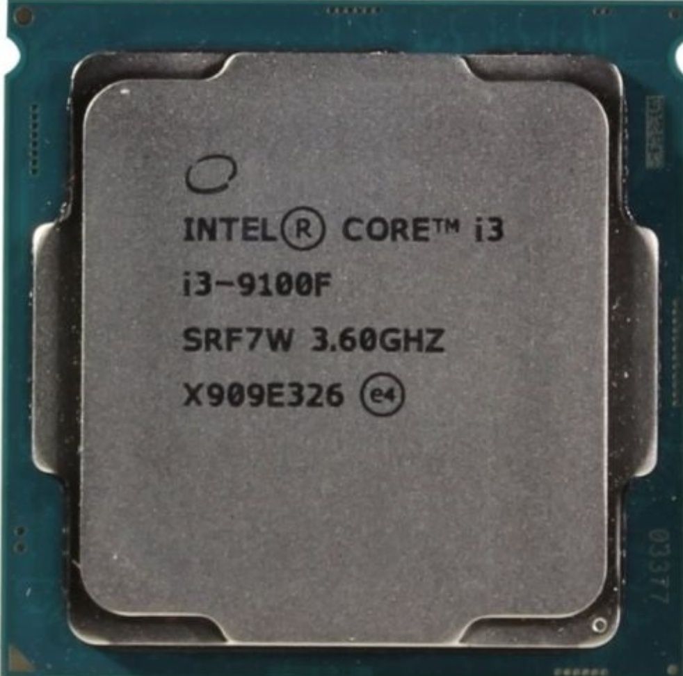 Процессор core i3 9100f