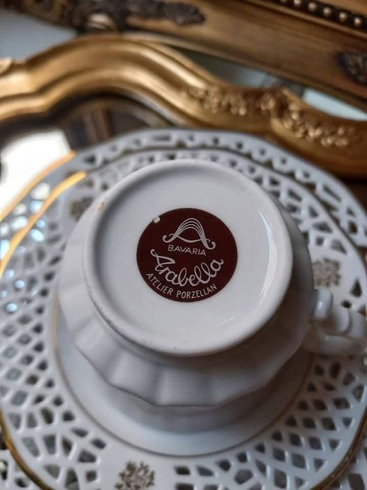 Троен сет, винтидж порцелан