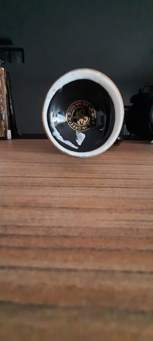 Vaza veche placata aur 24 k