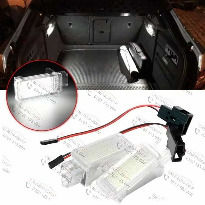 Lampi LED Torpedo, Lumină picioare, portbagaj Audi,VW,Skoda,Seat