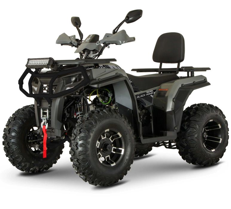 ATV 250cc cu troliu, răcire cu lichid, sistem audio, 2025