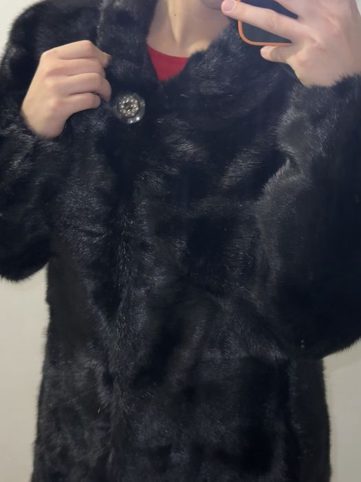 Норковвая шуба в отличном состояний