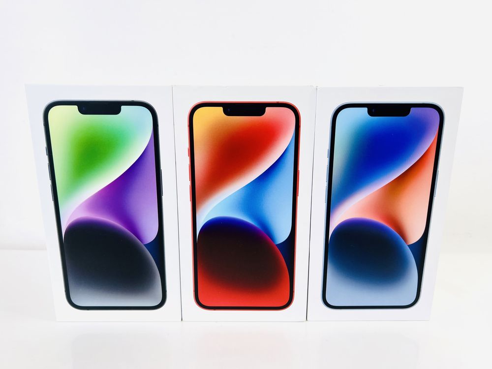 НОВ! Apple iPhone 14 128GB Midnight / Starlight / Blue / Red Гаранция!