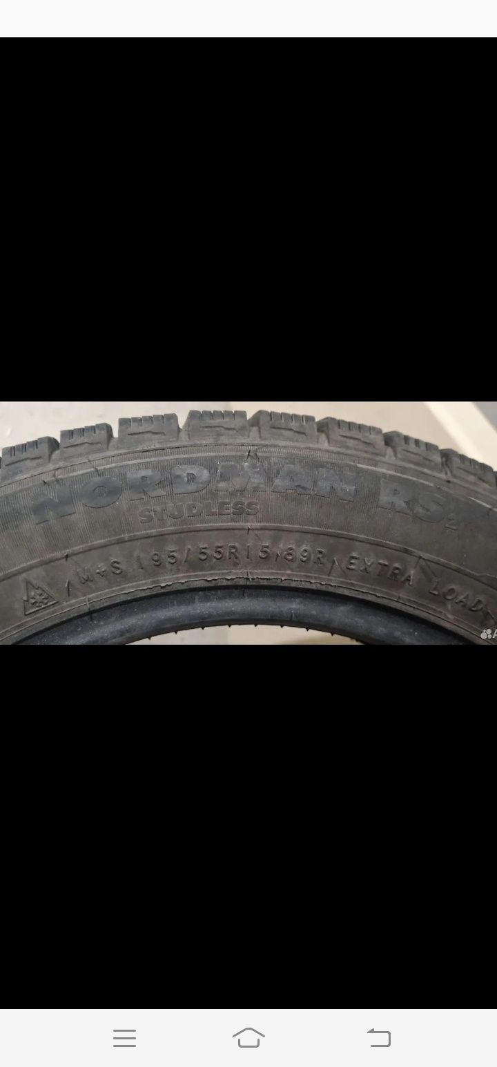 Зимние шины nokian 195 55 r15